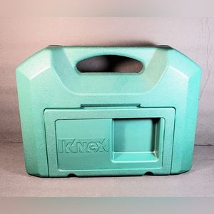 K'nex Storage Case Empty 14" by 10" by 4" Dark Green Medium Size Knex.